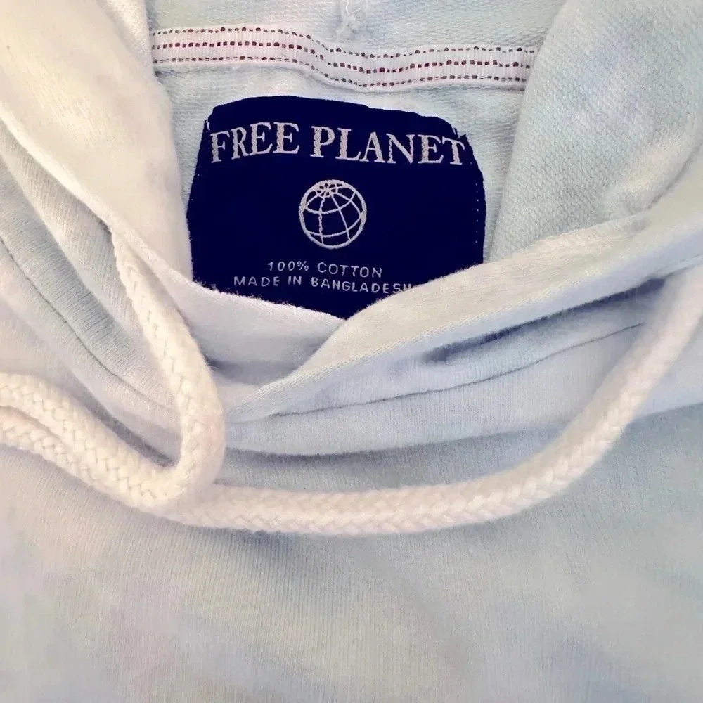 NWT Free Planet 100% Cotton Pullover Hoodie For Boys